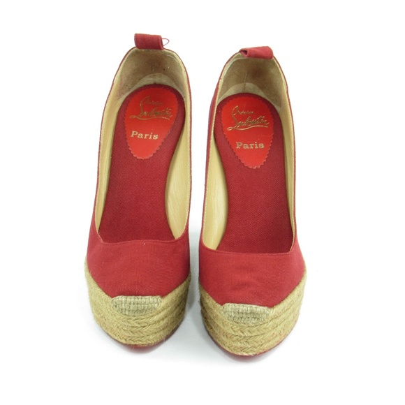 Red Espadrilles - Picture 2 of 3
